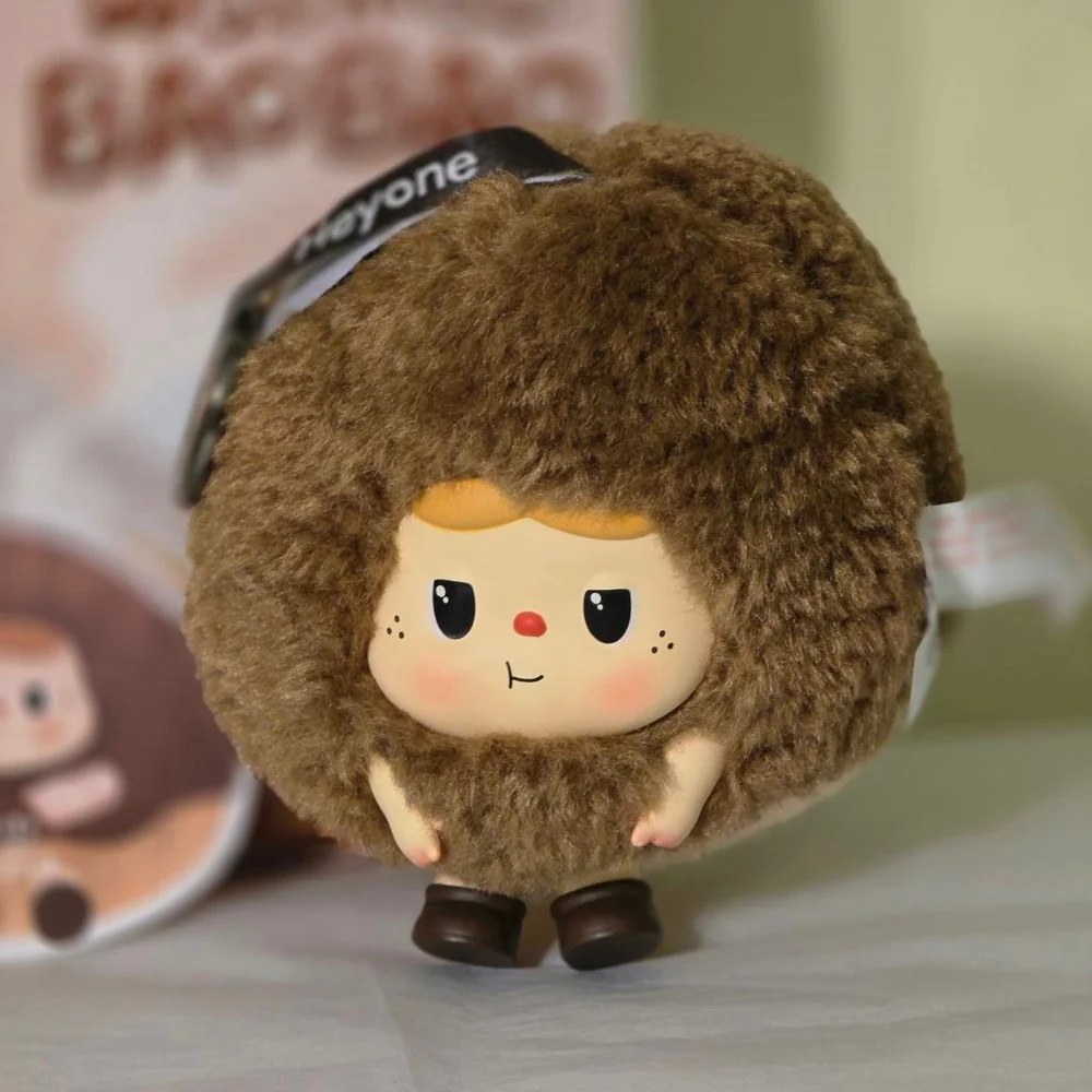 NWT Heyone Warm BAOBAO‎ Fireside Tea Party Tasty Super Chestnut Plush Bag Charm